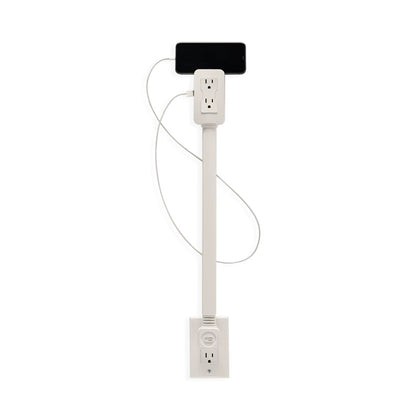 Electrical Outlet Extender, Power Socket, Sofa, Bedside Table Extender